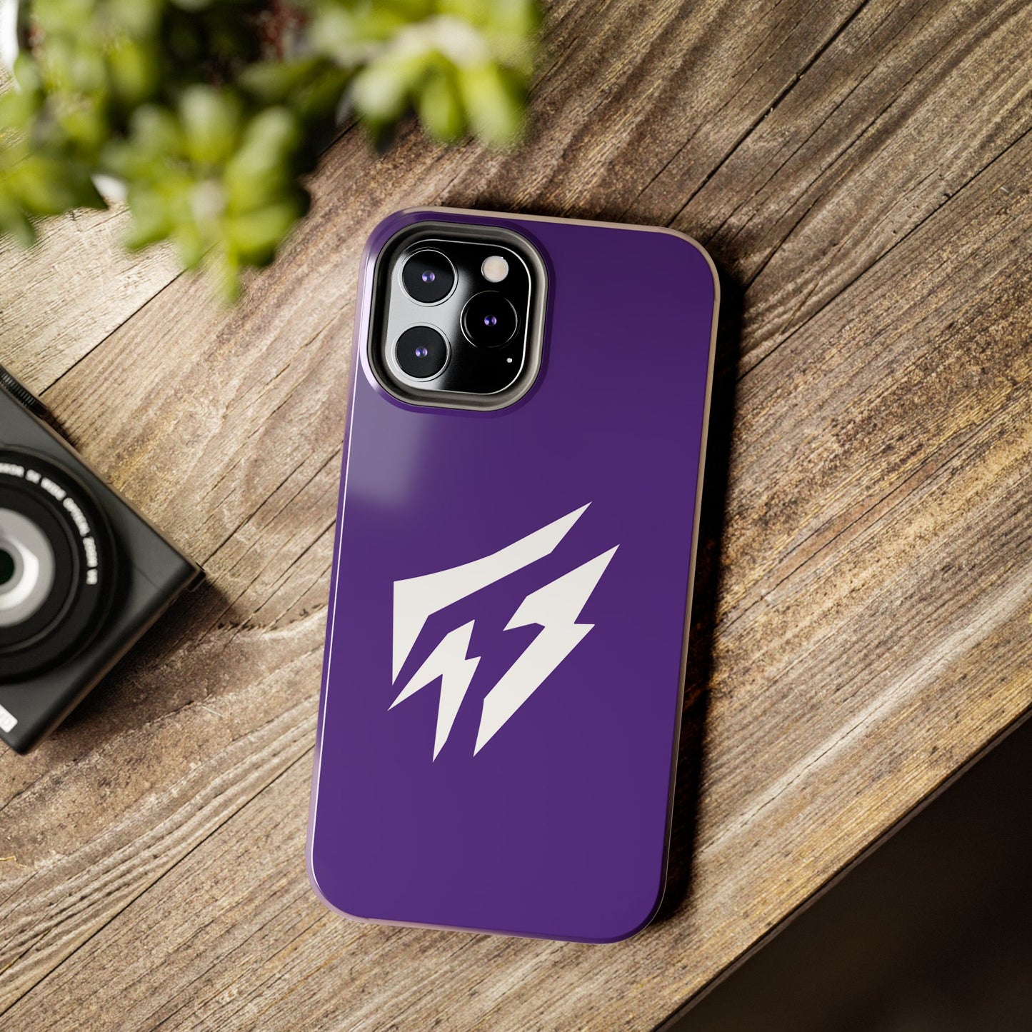 Flashlander Thunders Tough Phone Cases for all Iphone and Samsung Galaxy Purple