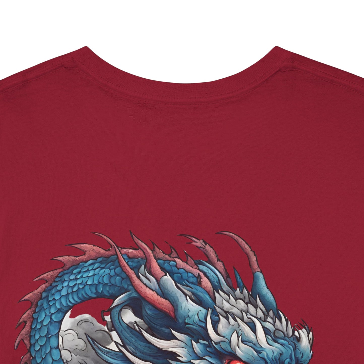 Dragon bleu japonais avec nom japonais personnalisé - T-shirt de sport Flashlander