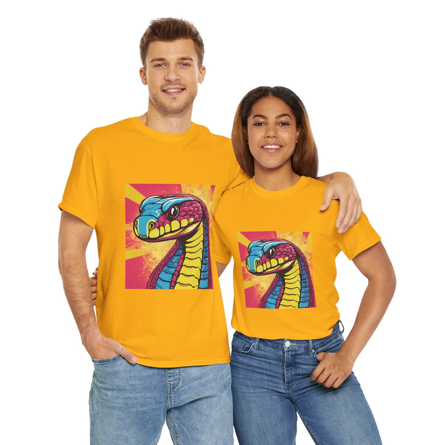 Cobra Snake Pop Art - Flashlander Gym Shirt