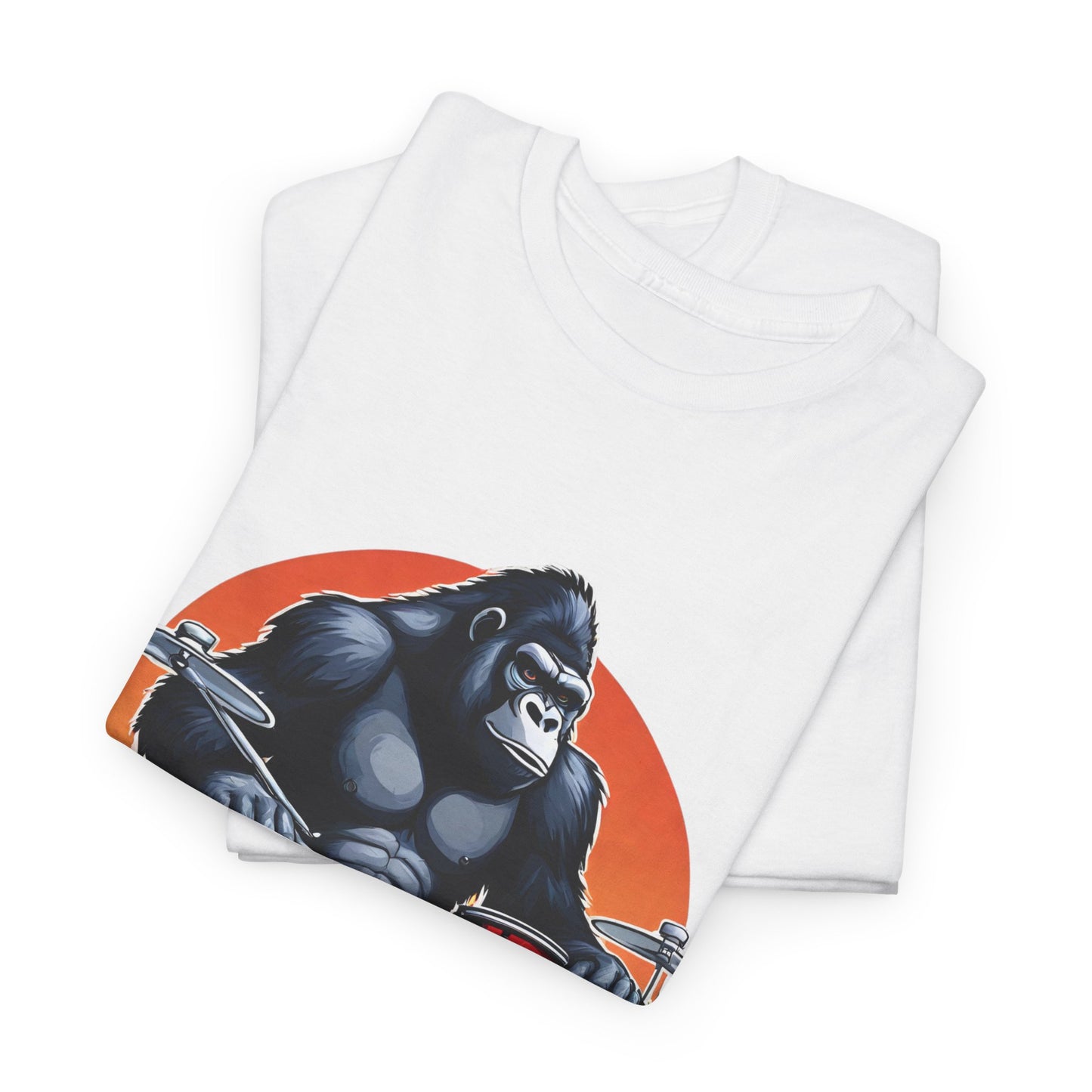 Muscle Gorilla Drummer Flashlander Gym Shirt