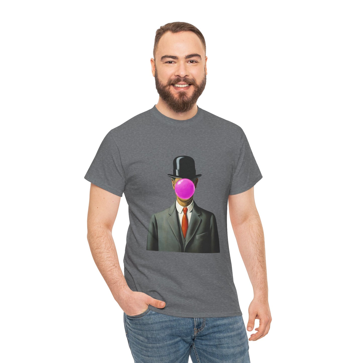 The Son Of Man with Pink Bubblegum - Flashlander Gym Shirt