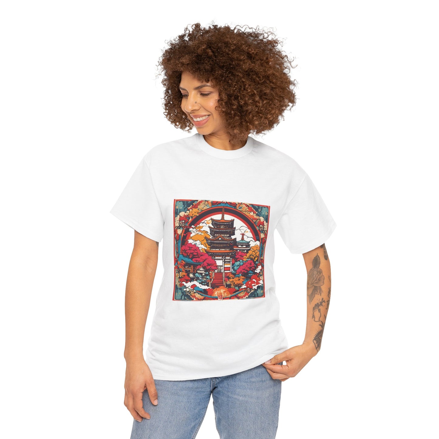 Kyoto Japanese Temple - Flashlander Gym Shirt