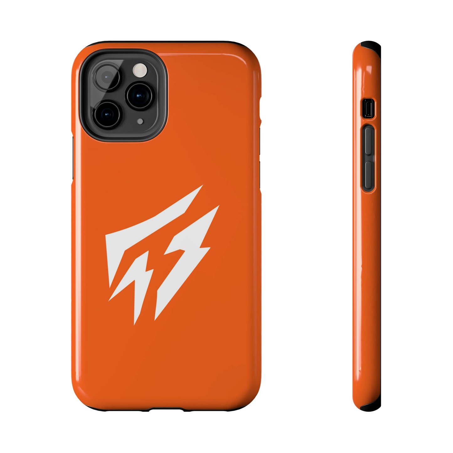 Flashlander Thunders Tough Phone Cases for all Iphone and Samsung Galaxy Orange