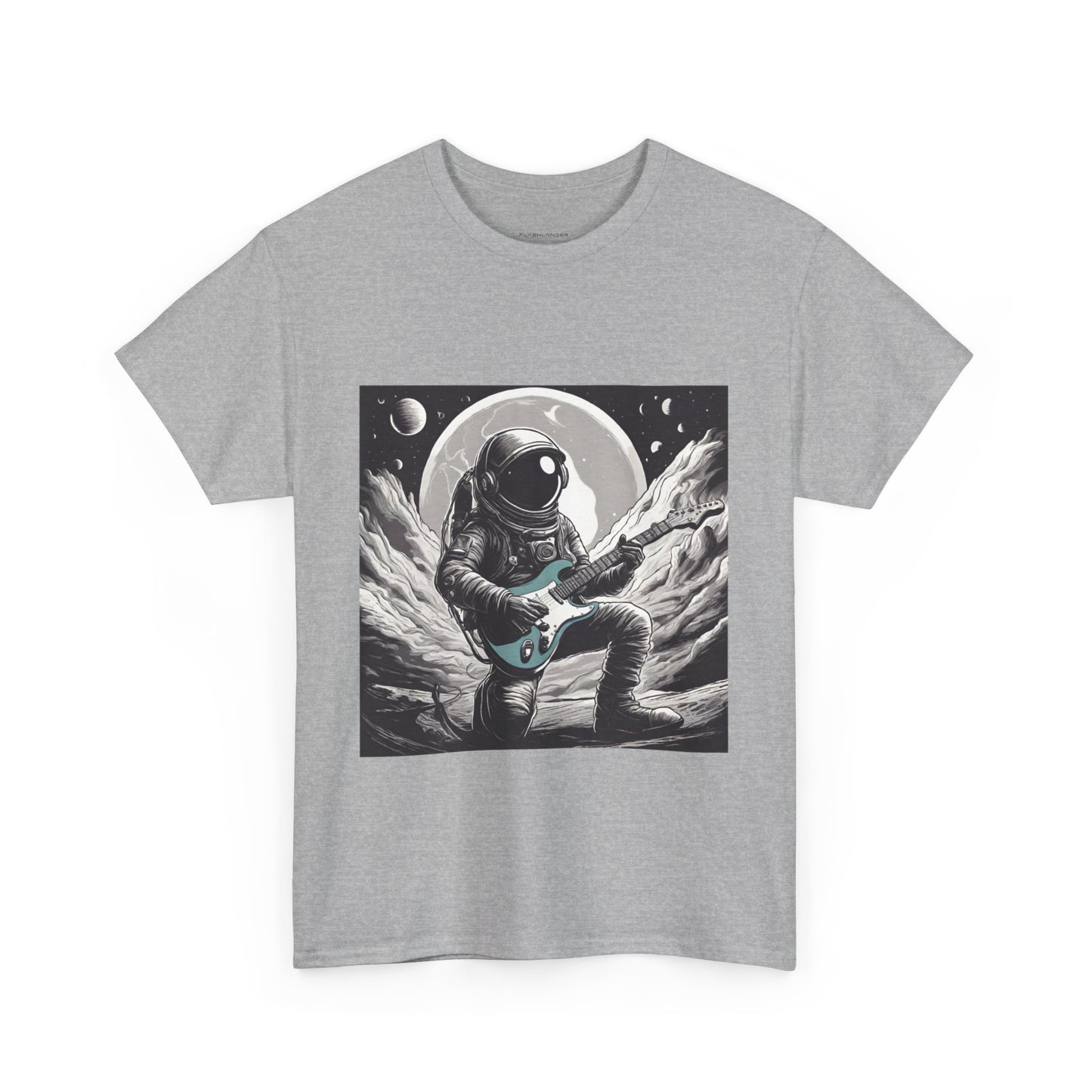 Galactic Jam Rockstar Astronaut Flashlander Gym Shirt