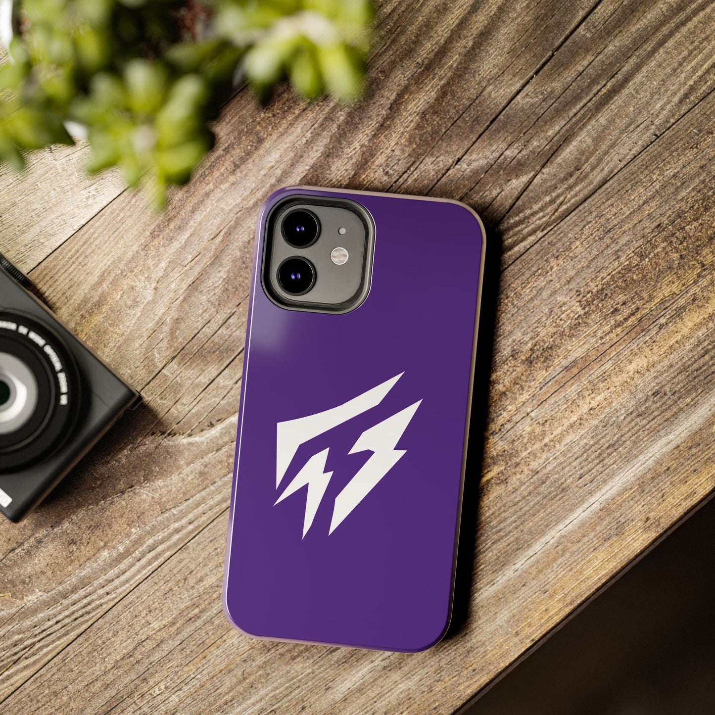 Flashlander Thunders Tough Phone Cases for all Iphone and Samsung Galaxy Purple