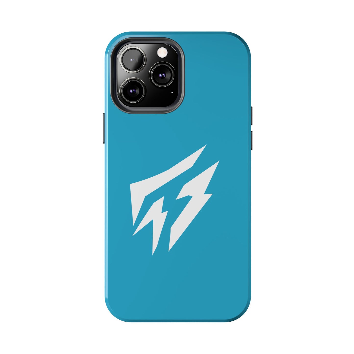 Flashlander Thunders Tough Phone Cases for all Iphone and Samsung Galaxy Blue Aqua Turquoise