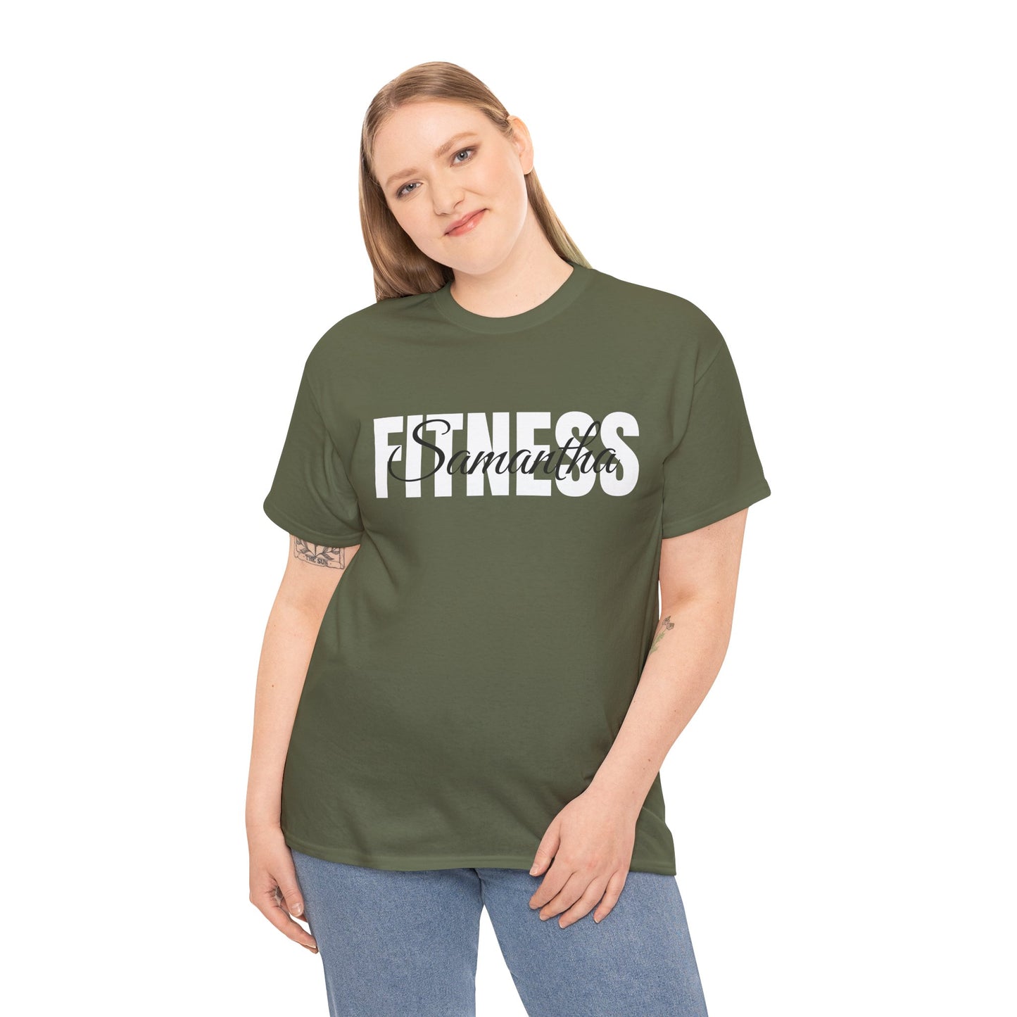 T-shirt de fitness personnalisé - T-shirt de sport Flashlander avec nom personnalisé