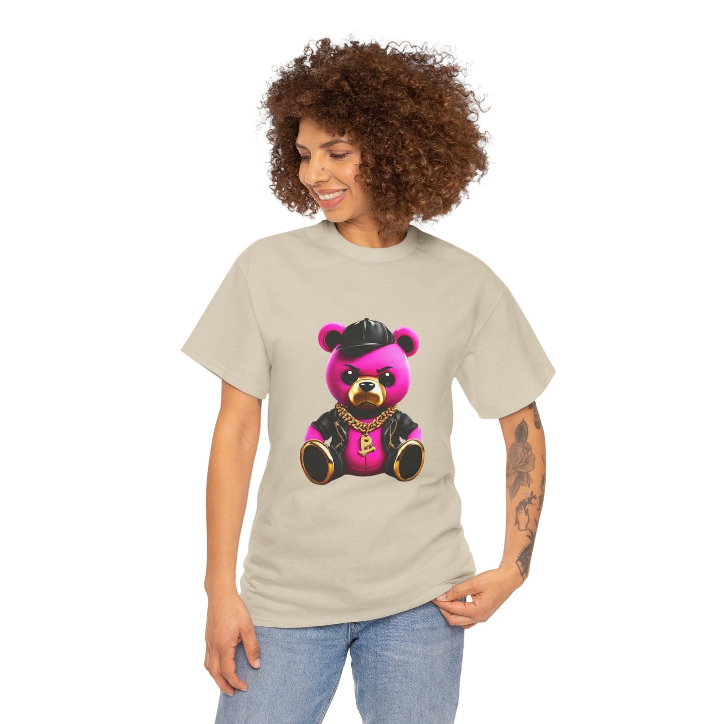 Teddy Bear Hip-Hop Fury Graphic Tee Flashlander