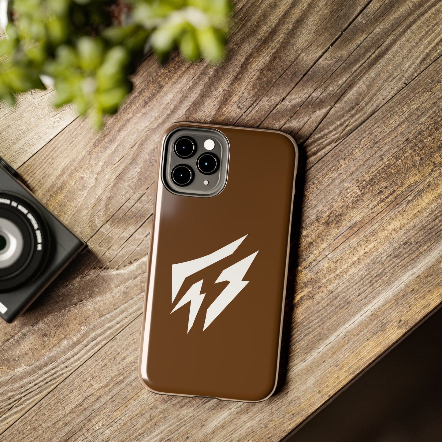 Flashlander Thunders Tough Phone Cases for all Iphone and Samsung Galaxy Brown