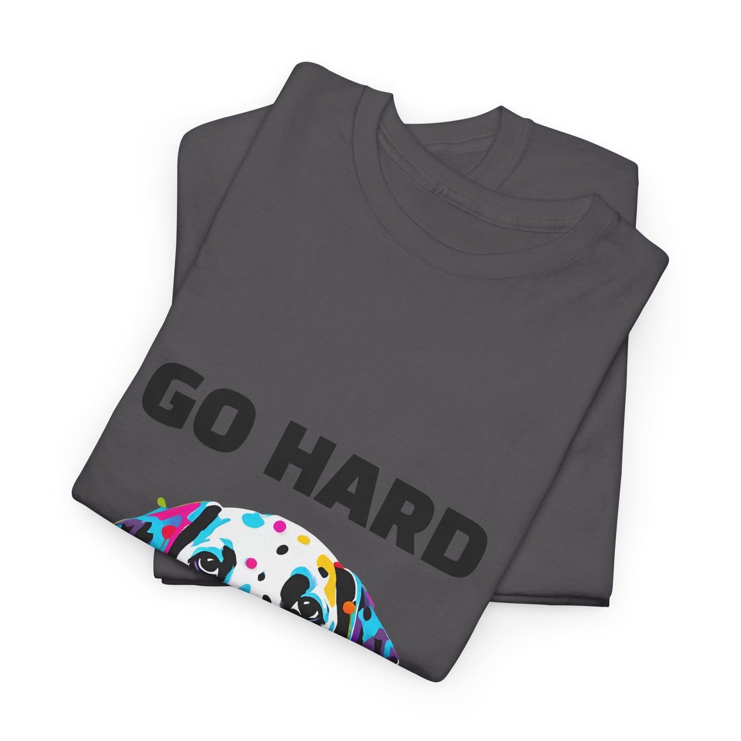 Dalmatian Dog Pop Art  - Go Hard Or Go Home Flashlander Gym Shirt