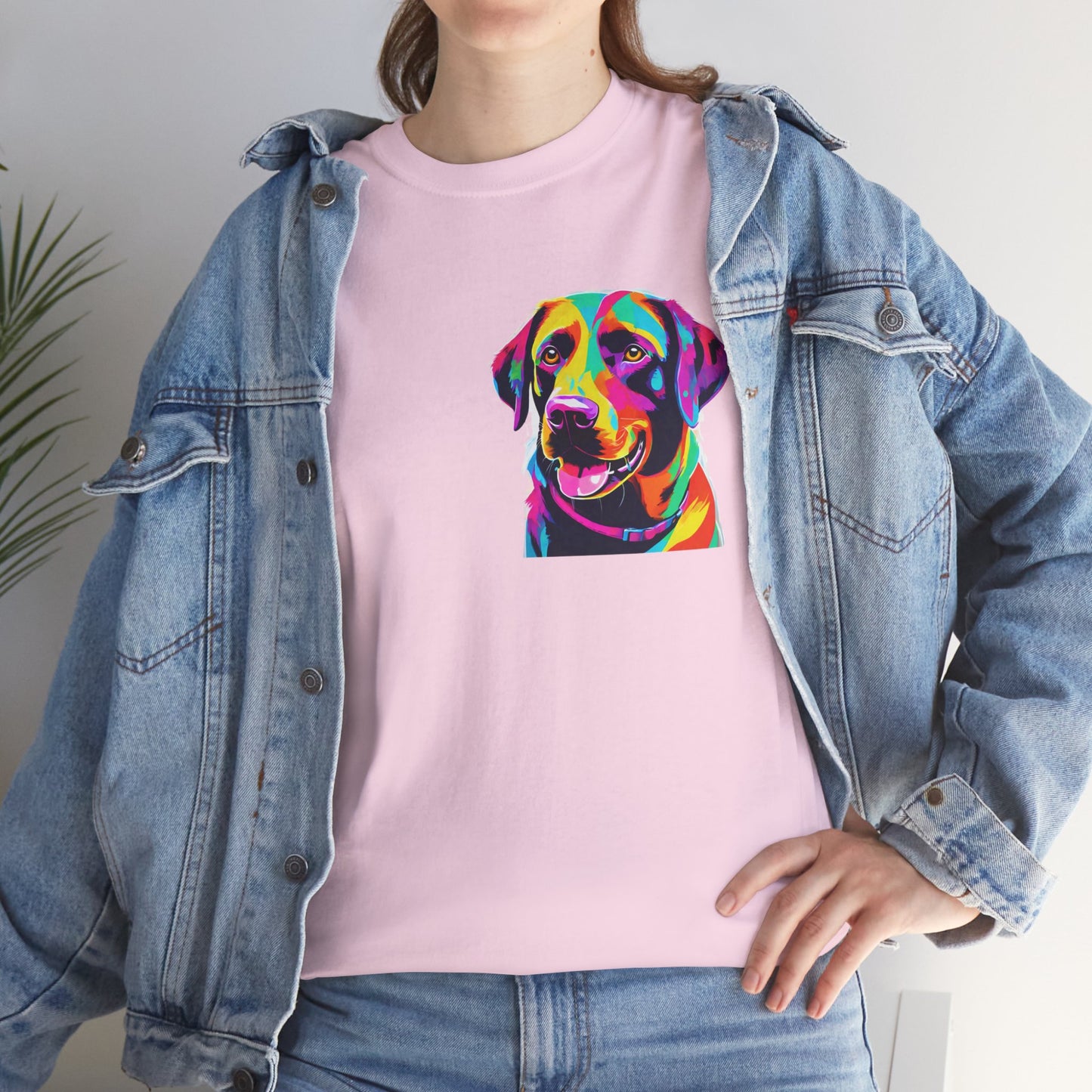 Pop Art Lab Dog in the Heart Flashlander Gym Shirt