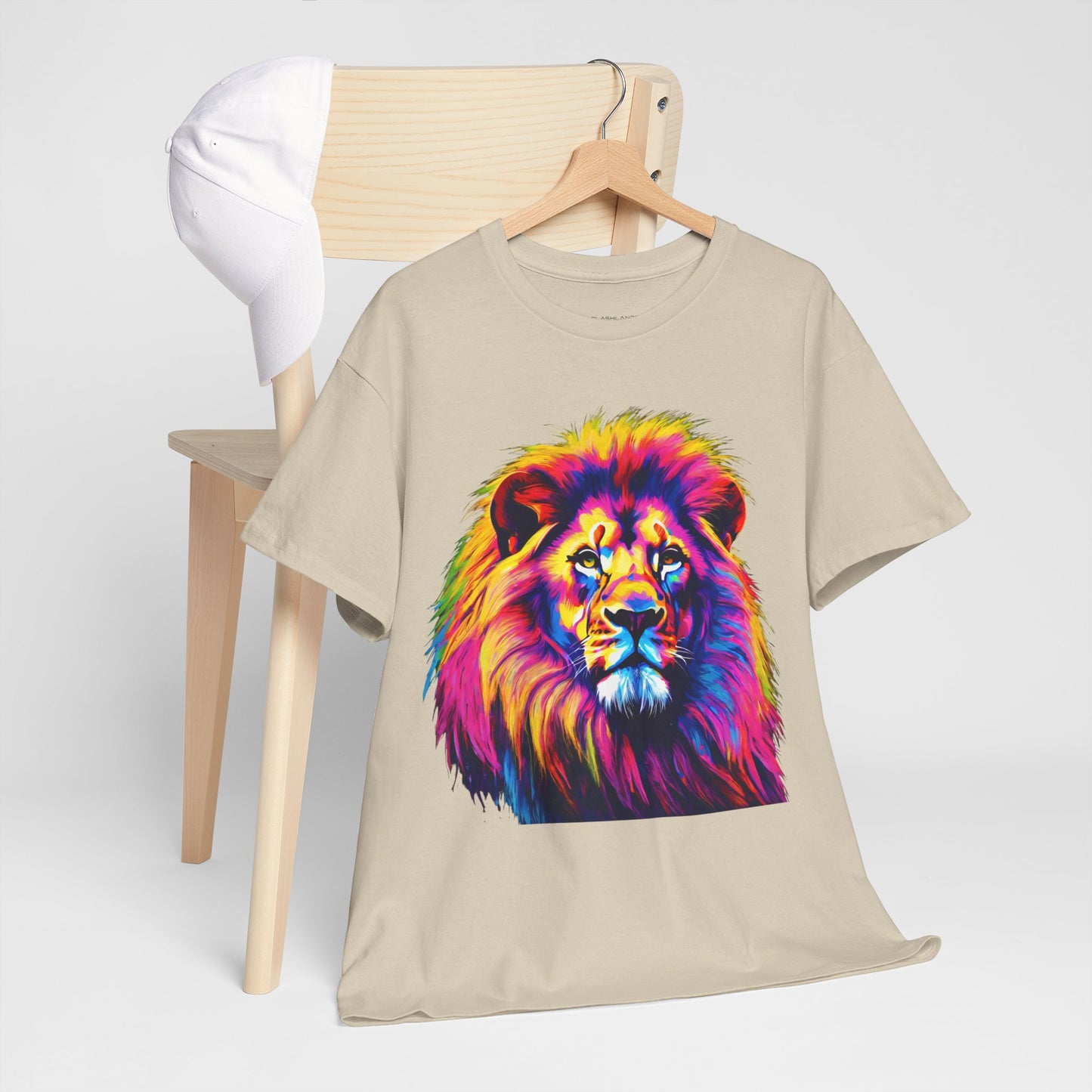 Lion Art Pop T-Shirt Flashlander