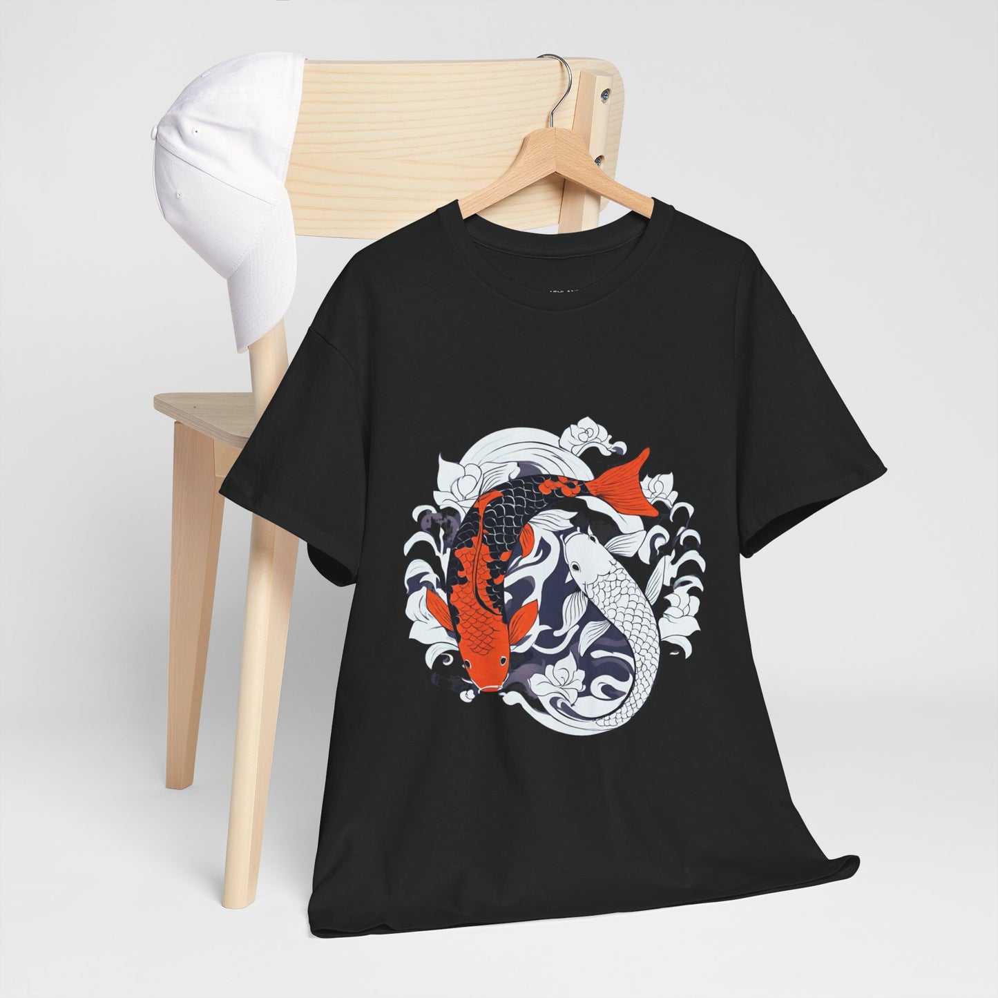 Yin Yang Japanese Koi Fish Flashlander Gym Shirt