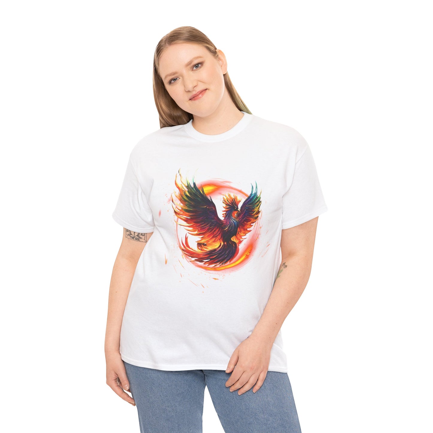 Phoenix Rising from Ashes Flashlander Gym Shirt