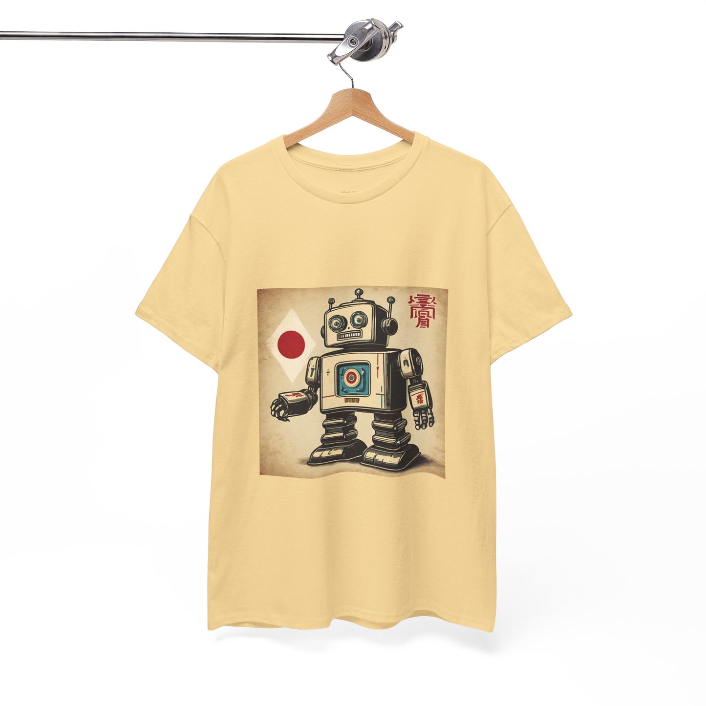 Camiseta deportiva con diseño de robot japonés vintage - Flashlander