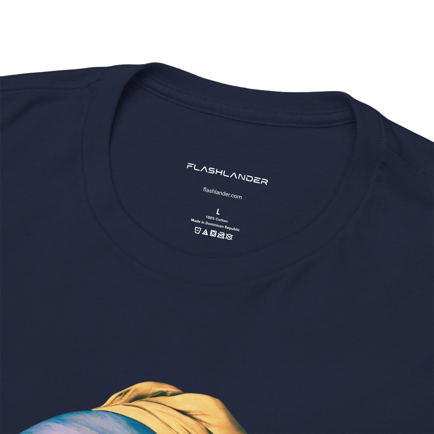 Bubble Gum Girl with a Pearl Earring Johannes Vermeer - Flashlander Gym Shirt