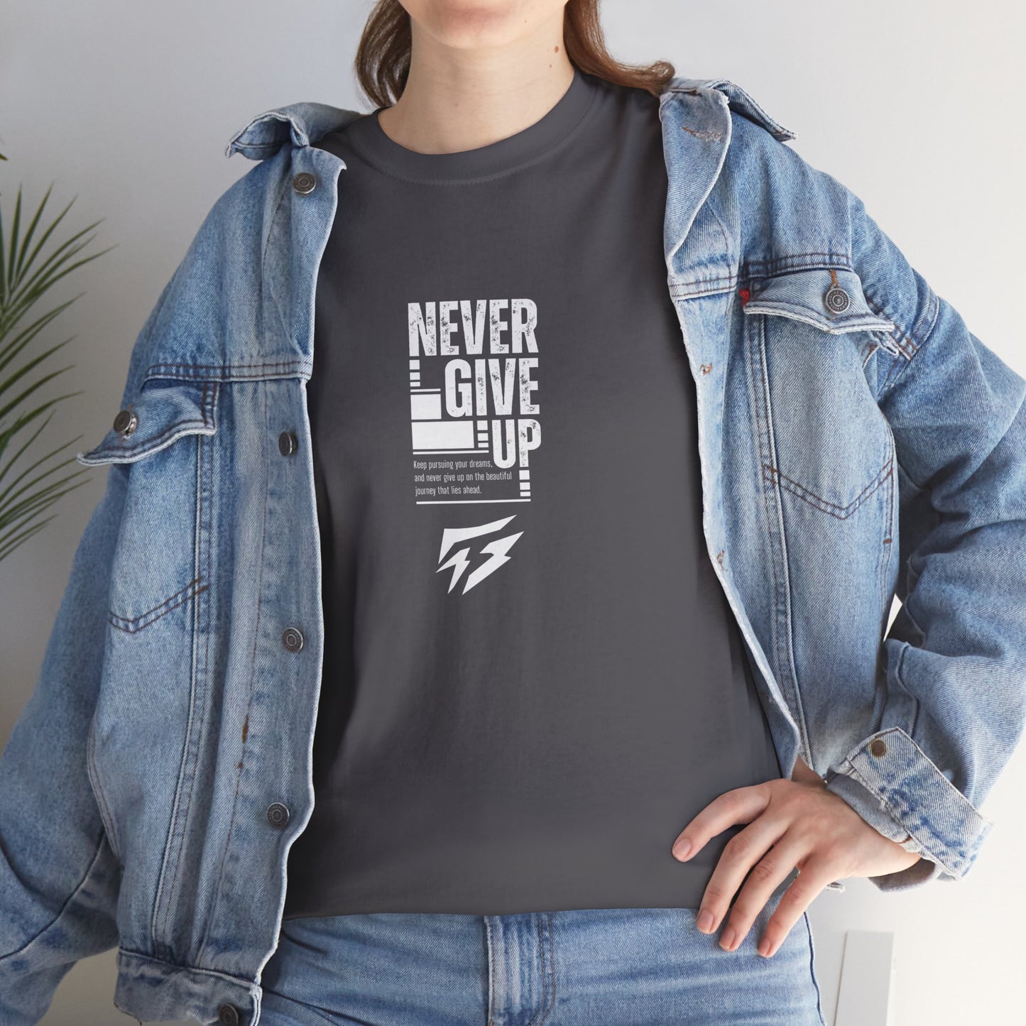 Never Give Up - Flashlander Gym Shirt