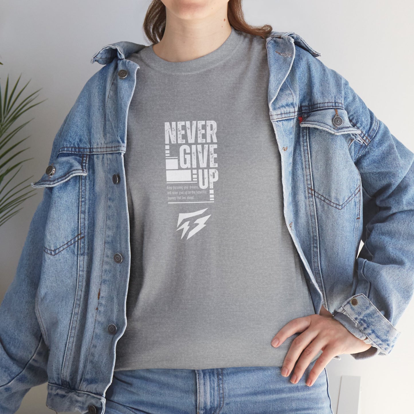 Never Give Up - Flashlander Gym Shirt