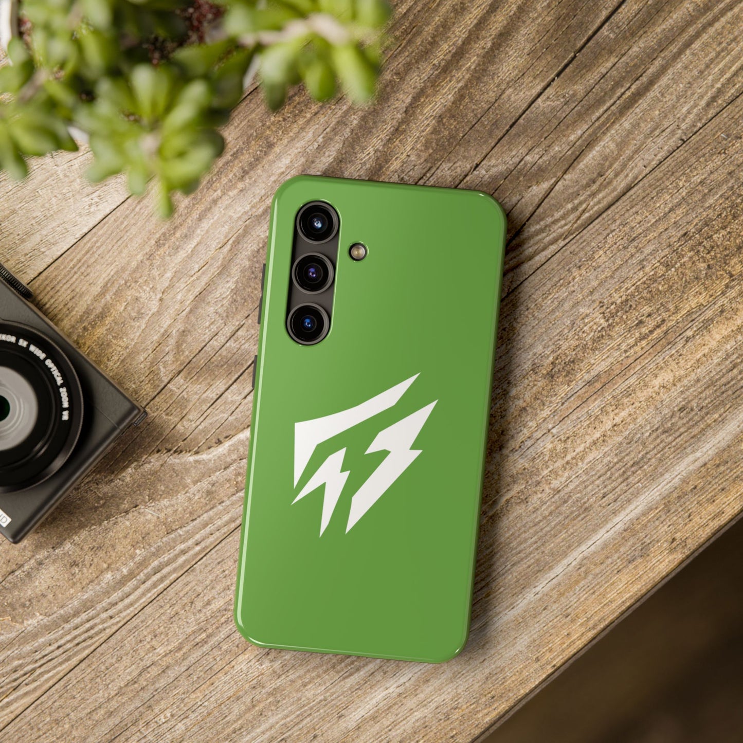 Flashlander Thunders Tough Phone Cases for all Iphone and Samsung Galaxy Green