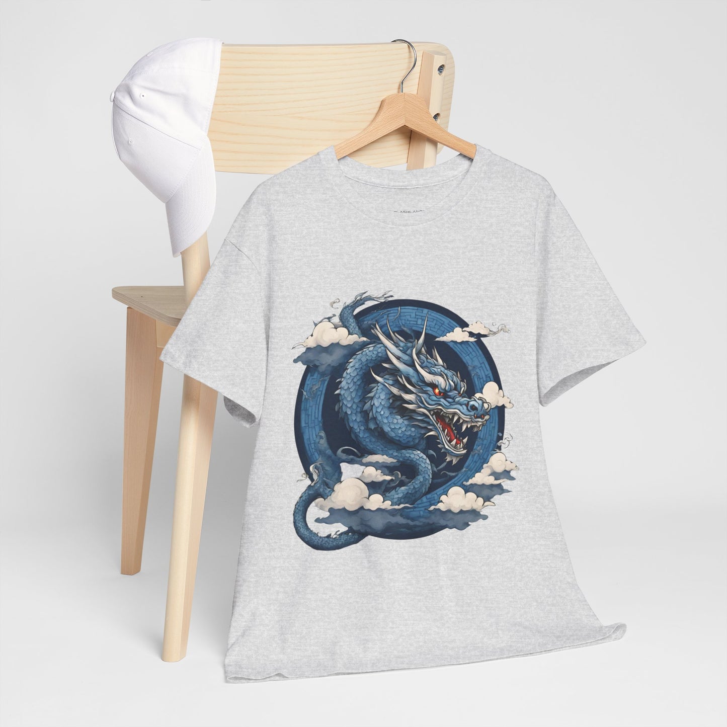 Dragon bleu japonais - T-shirt de sport Flashlander