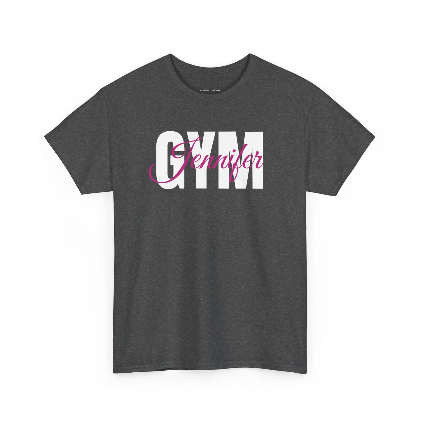 Personalized Gym Shirt, Gym Shirt, Fitness Shirt, Short Sleeve, Gift, Custom Name Gym, Logo, Your Own Text, Workout, Exercise, Gymnastics