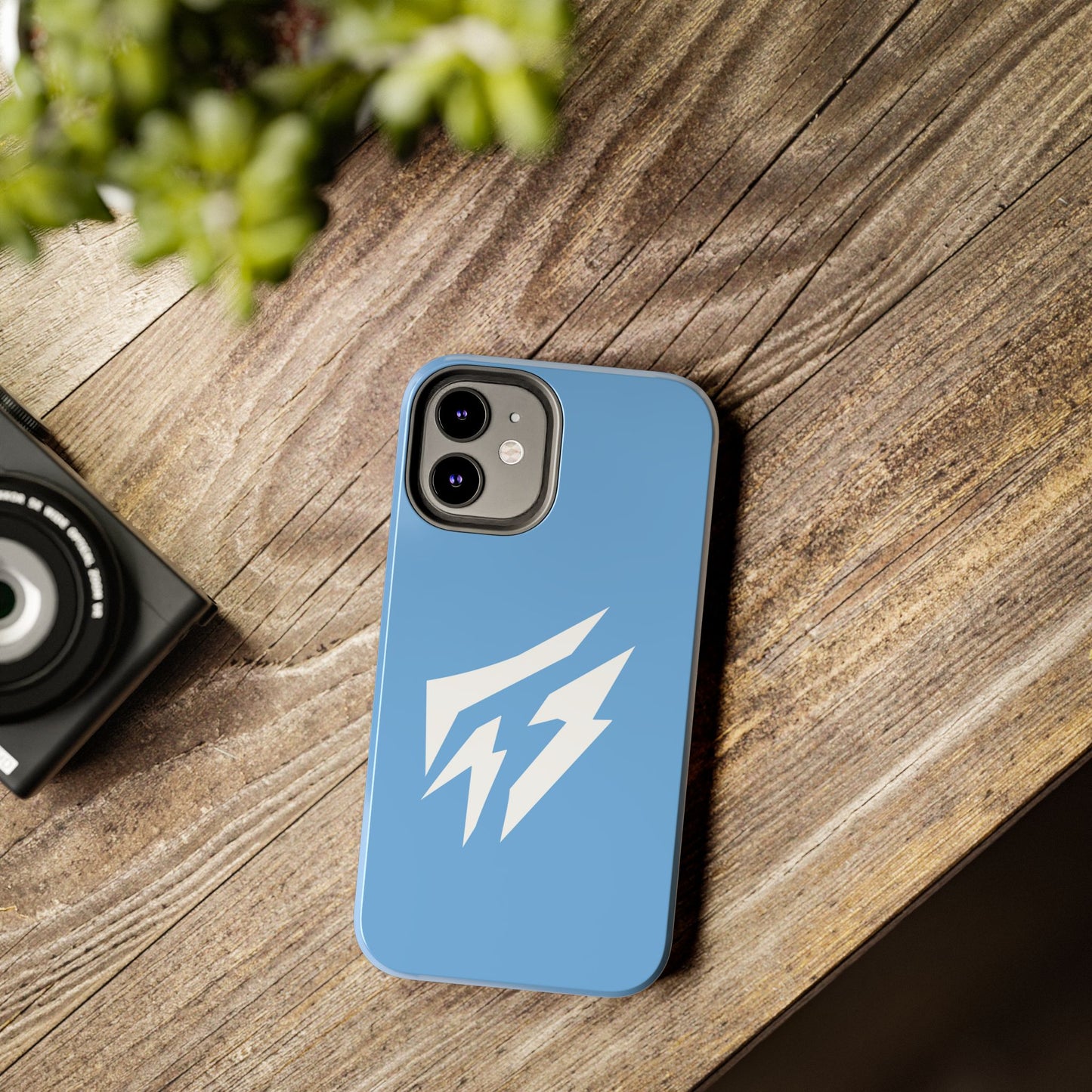 Flashlander Thunders Tough Phone Cases for all Iphone and Samsung Galaxy Light Blue