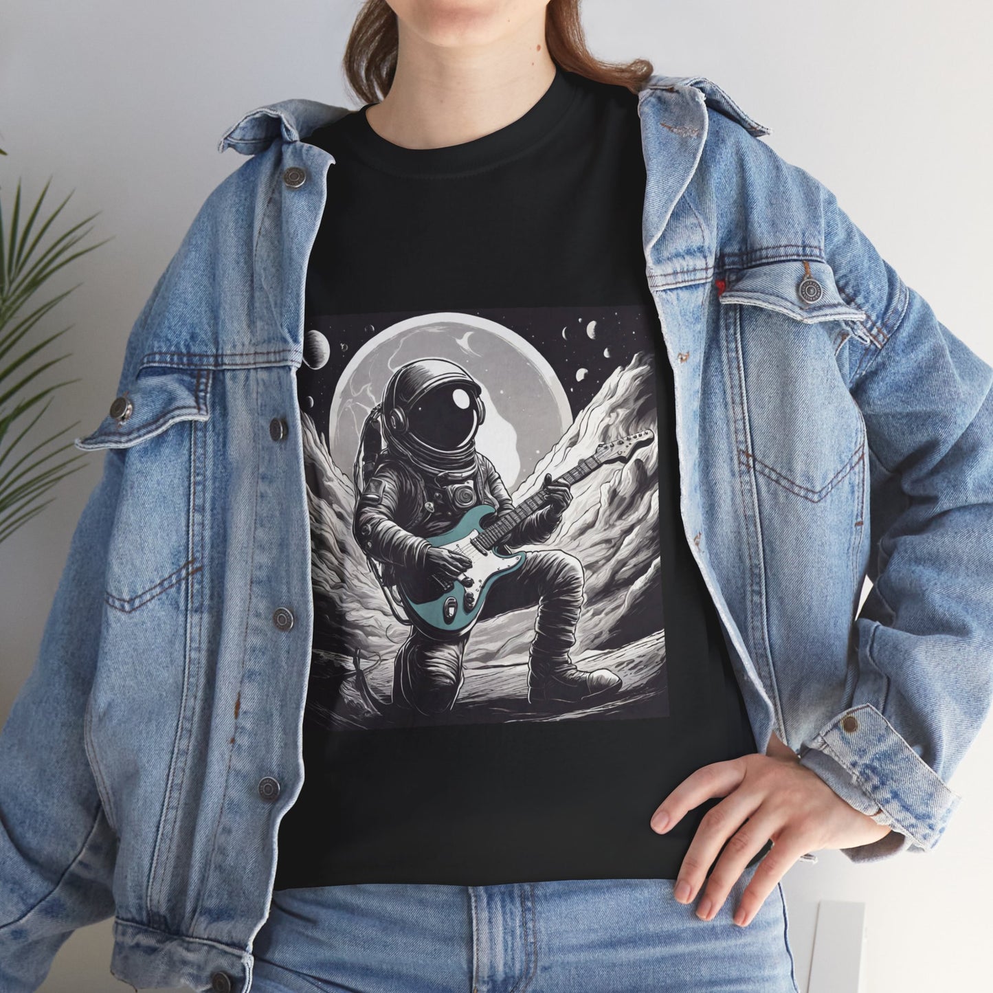 Galactic Jam Rockstar Astronaut Flashlander Gym Shirt