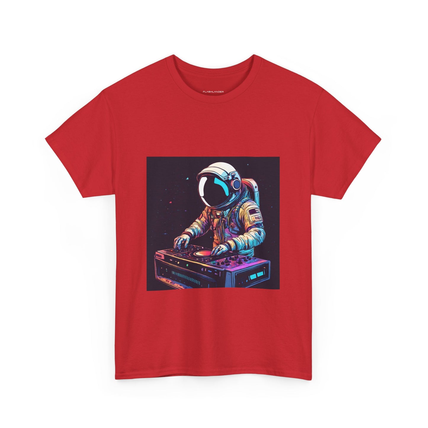 Astronaut Techno DJ Flashlander Gym Shirt