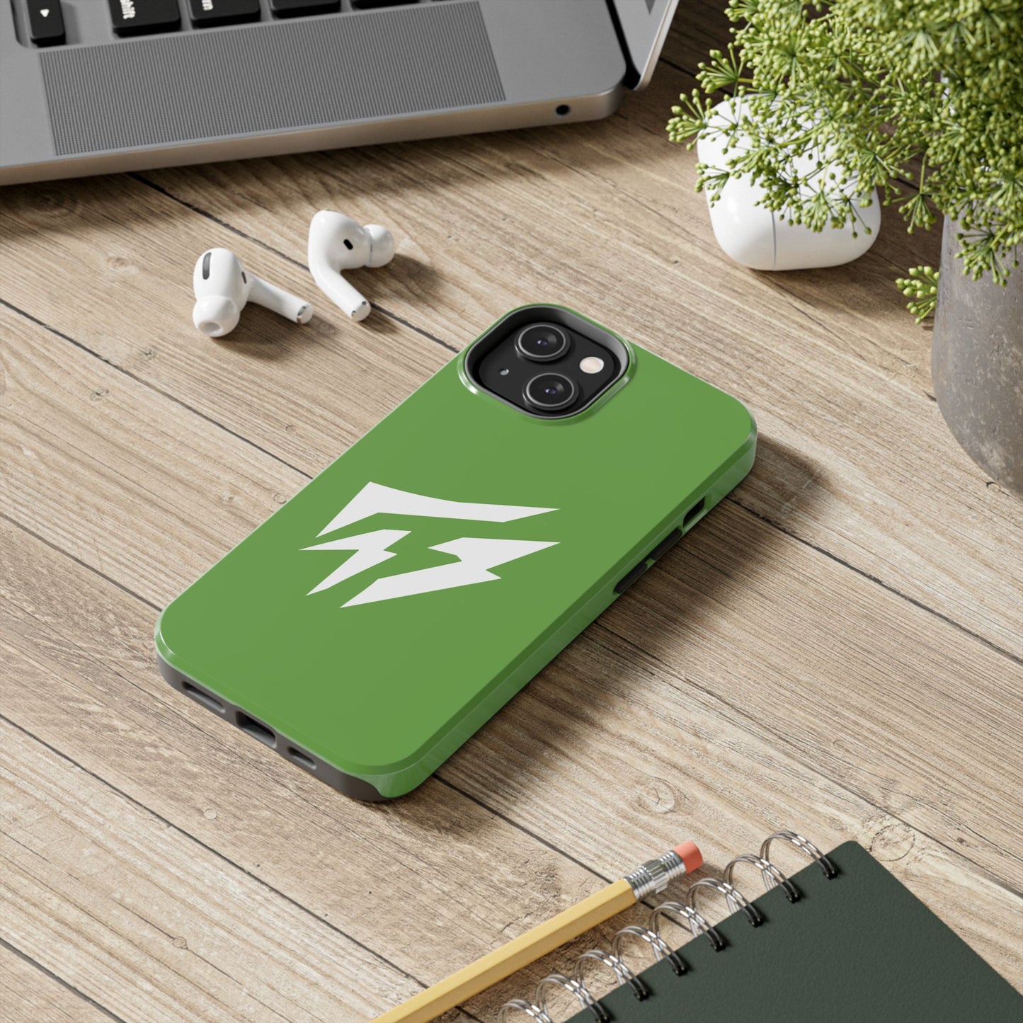 Flashlander Thunders Tough Phone Cases for all Iphone and Samsung Galaxy Green