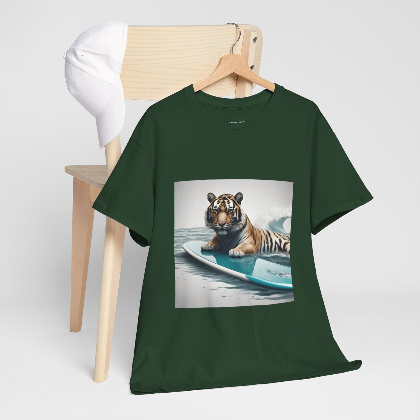 Camiseta deportiva vintage Flashlander de Tiger Surfing