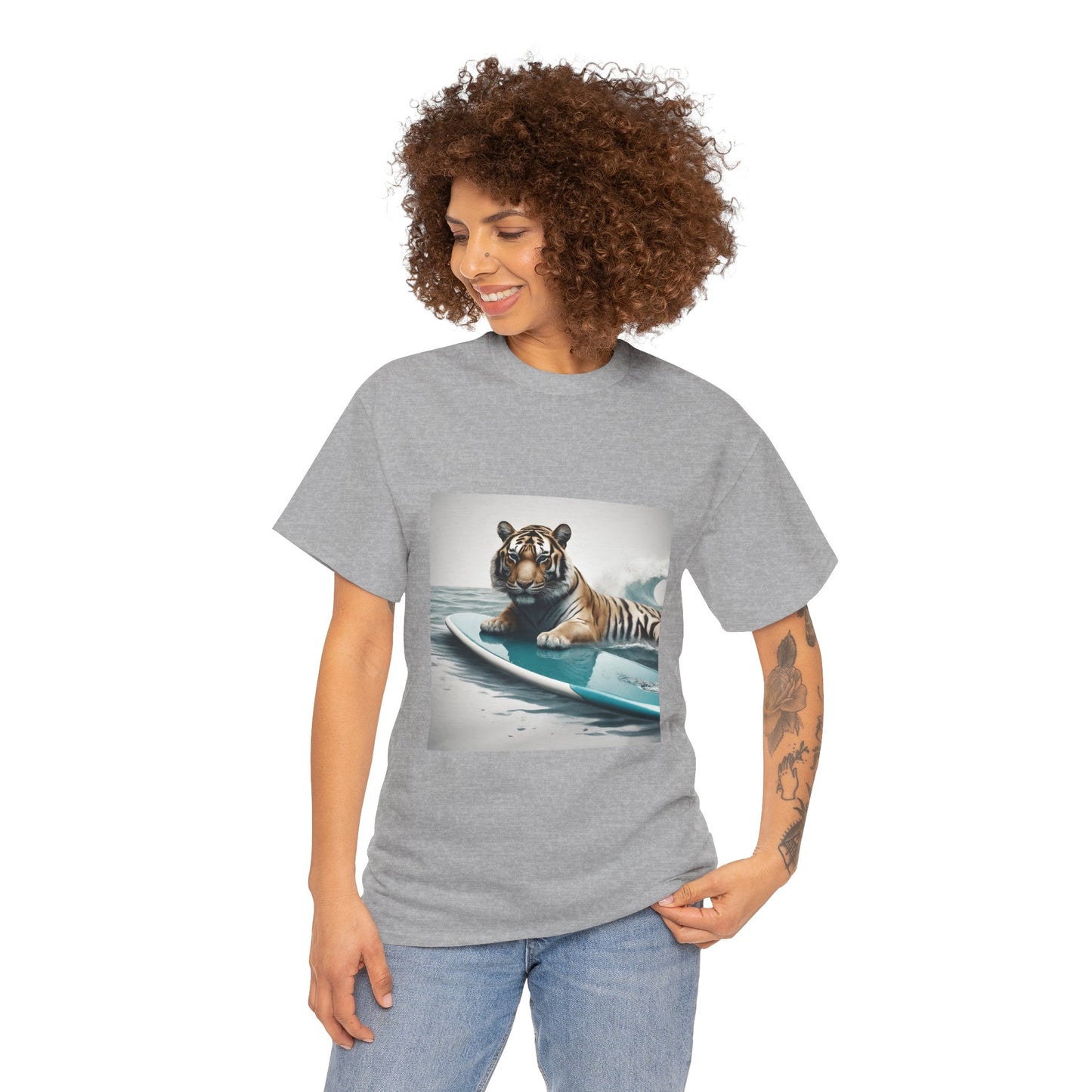 T-shirt de sport Flashlander vintage de Tiger Surfing