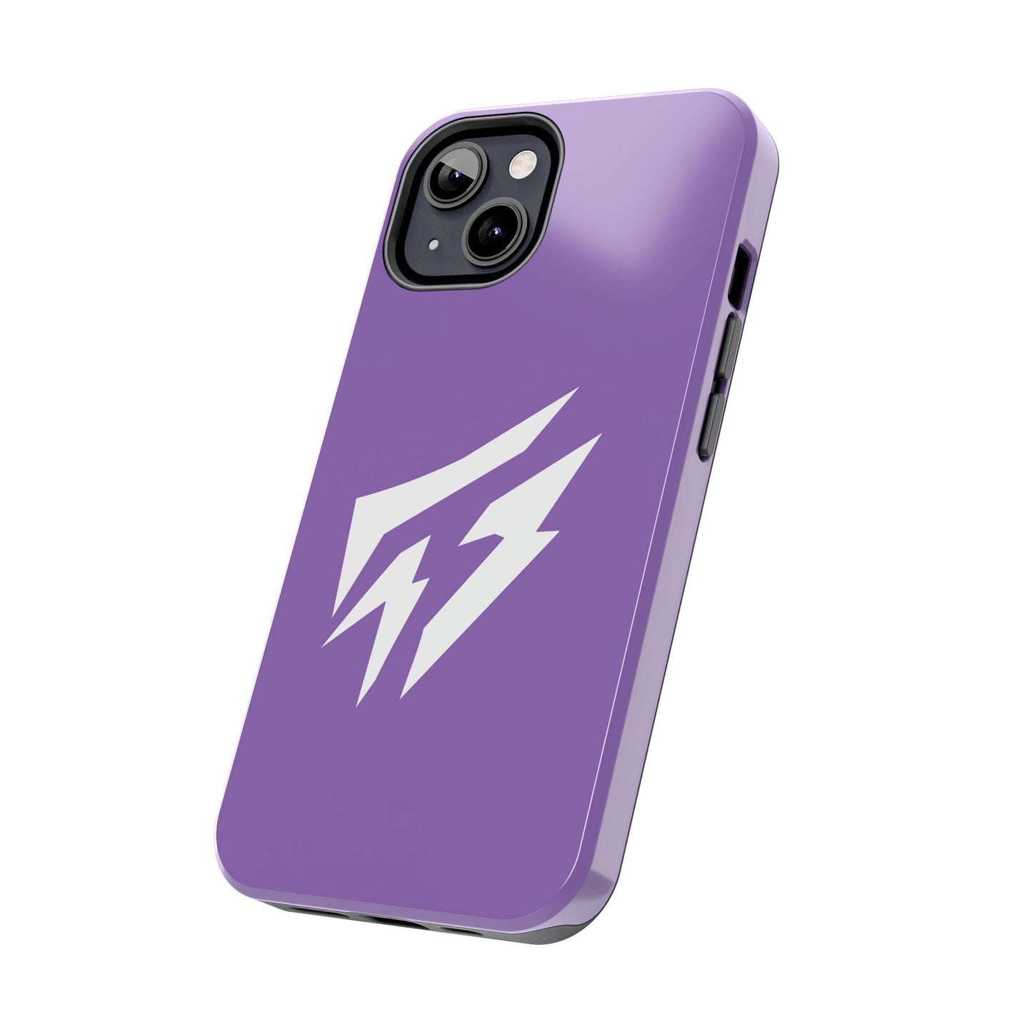 Flashlander Thunders Tough Phone Cases for all Iphone and Samsung Galaxy Light Purple