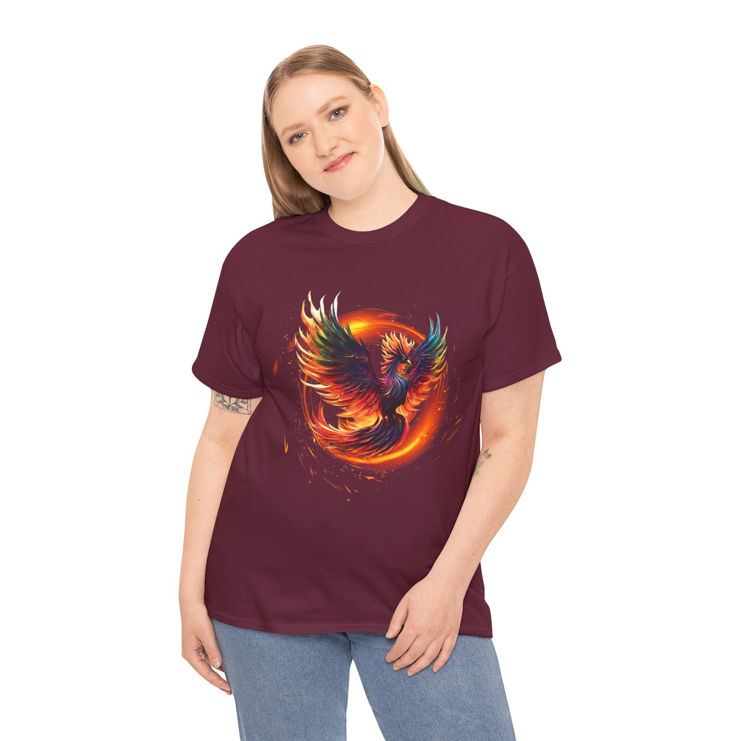 Phoenix Rising from Ashes Flashlander Gym Shirt