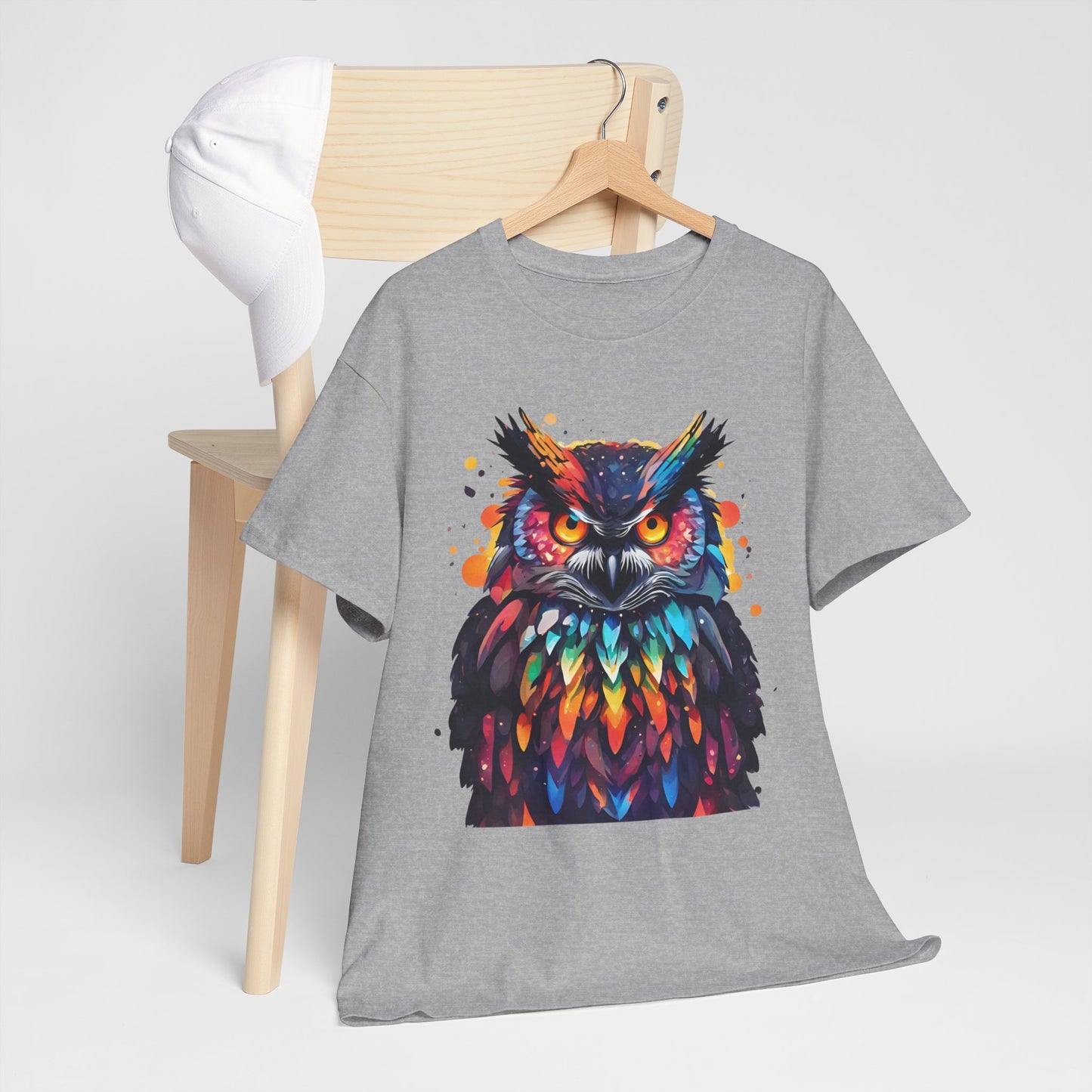 T-shirt de sport Flashlander à plumes de hibou Symphony