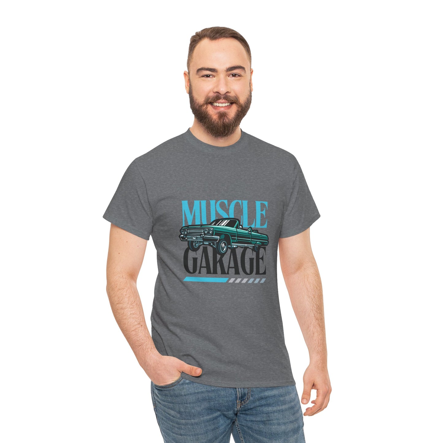 Garage de voitures vintage Muscle - T-shirt de sport Flashlander