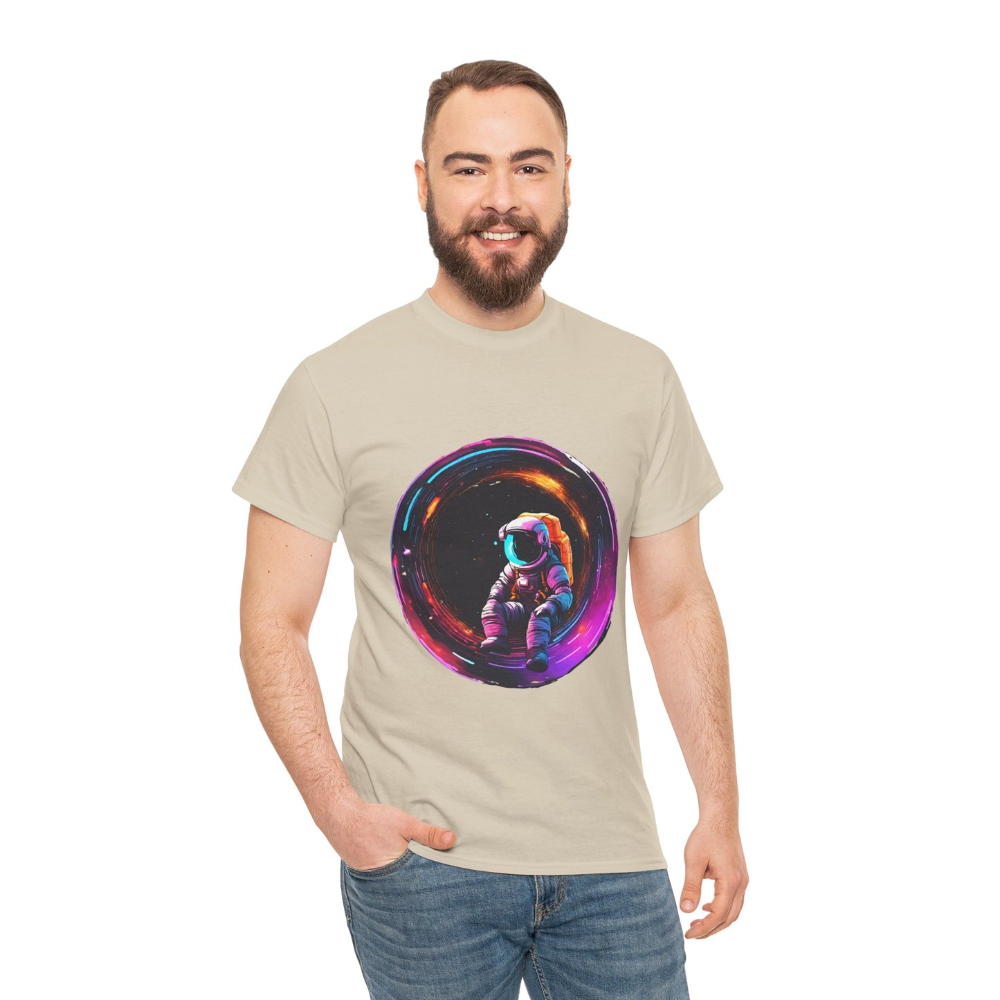 Astronaut's Black Hole Flashlander Gym Shirt