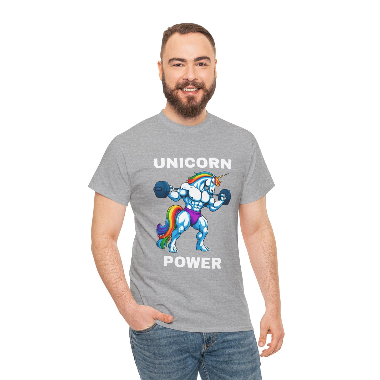 Muscle Unicorn Power  - Flashlander Gym Shirt