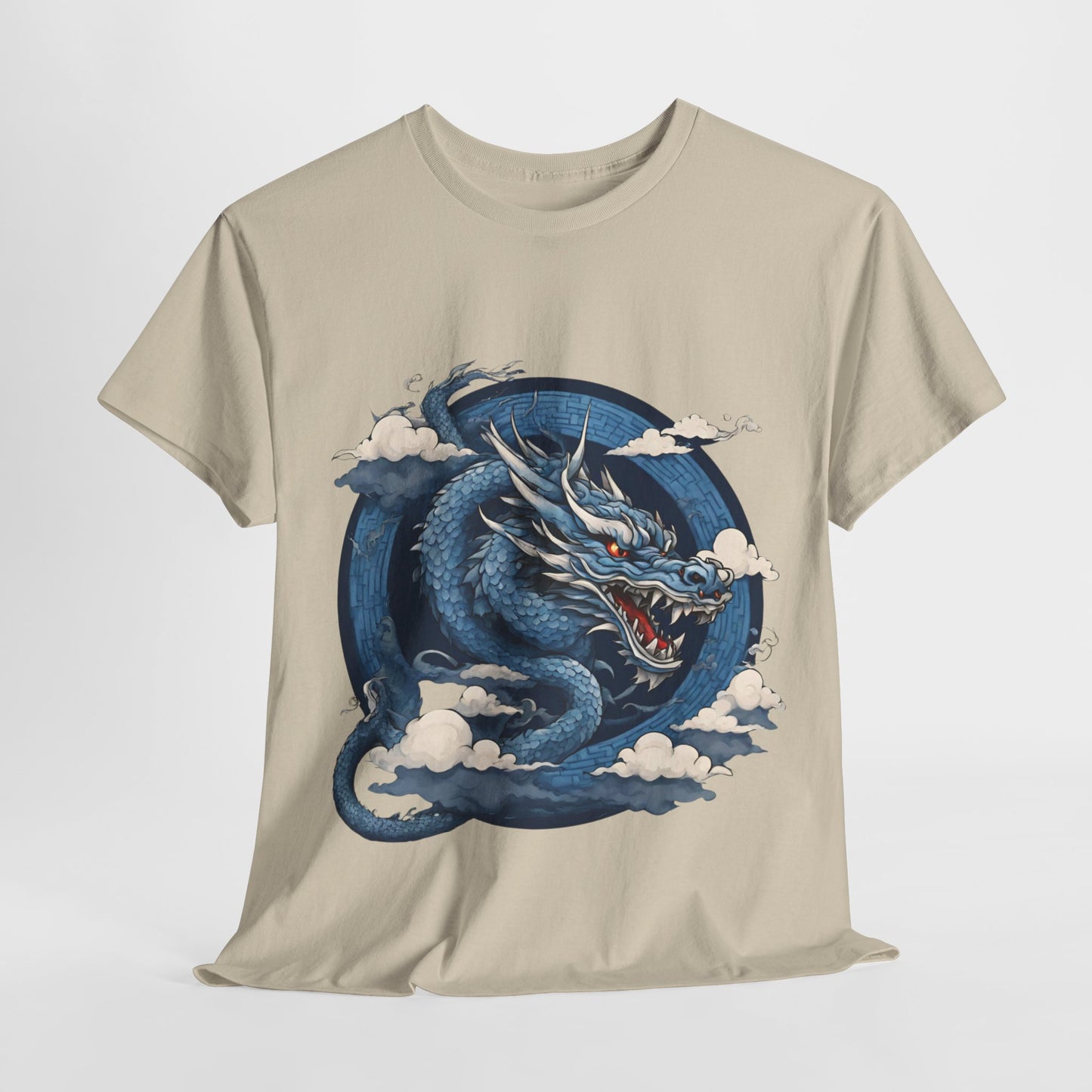 Dragon bleu japonais - T-shirt de sport Flashlander