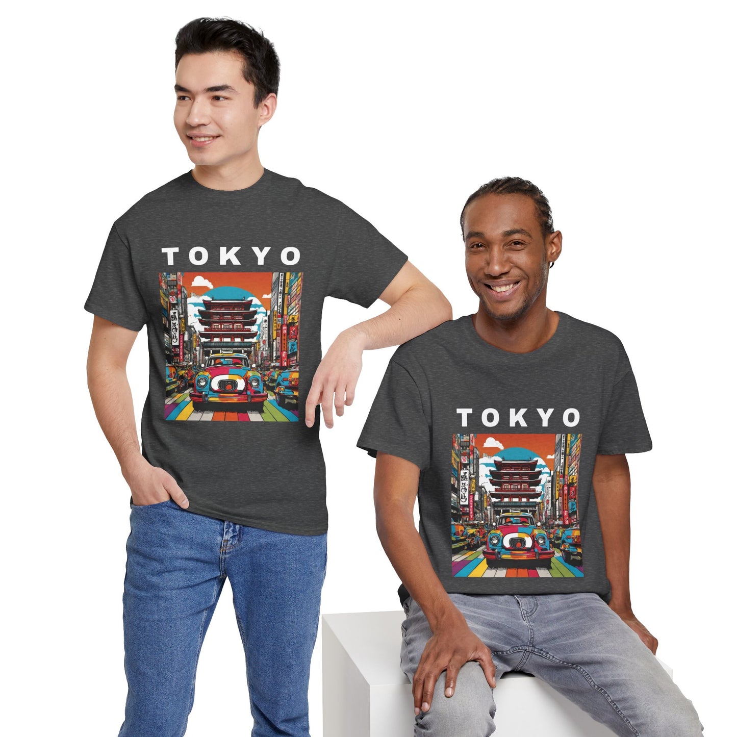 Tokyo Vintage Street Art Pop - Flashlander Gym Shirt