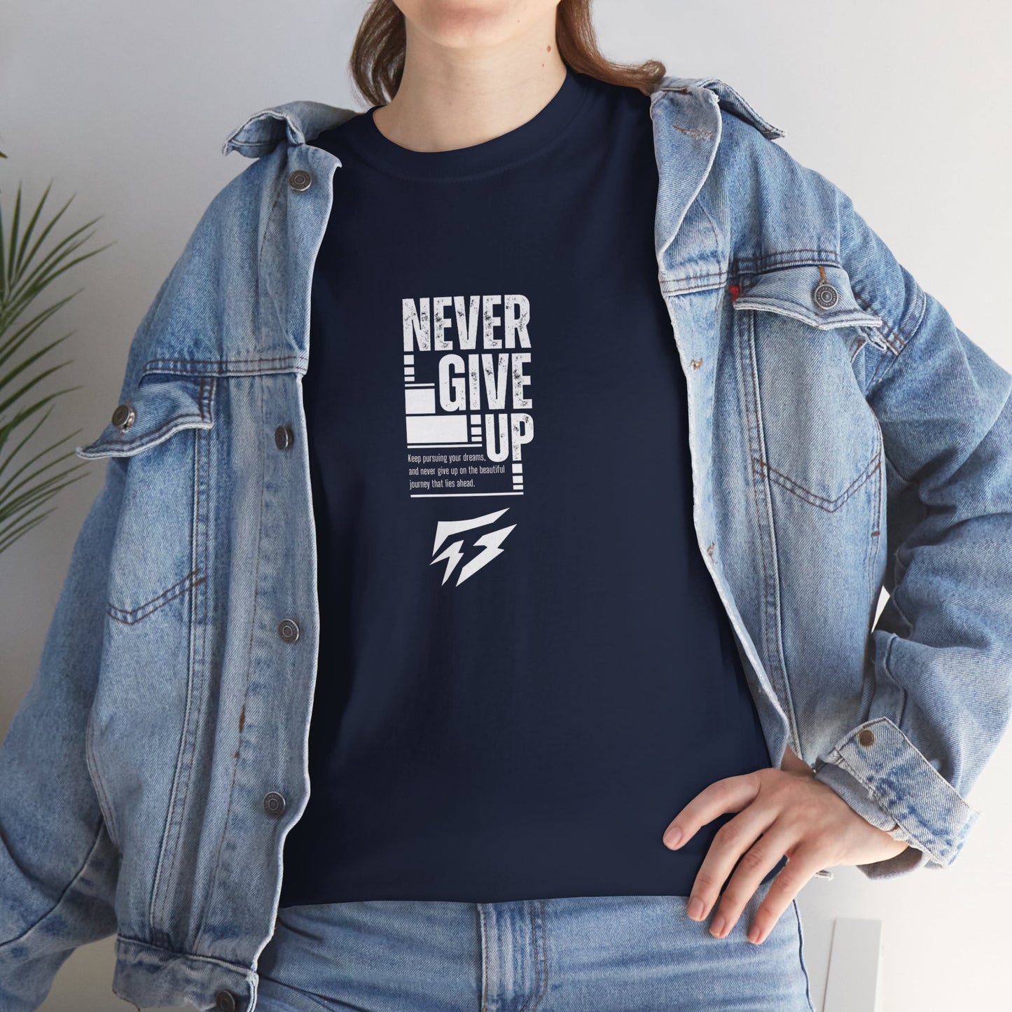 Never Give Up - Flashlander Gym Shirt