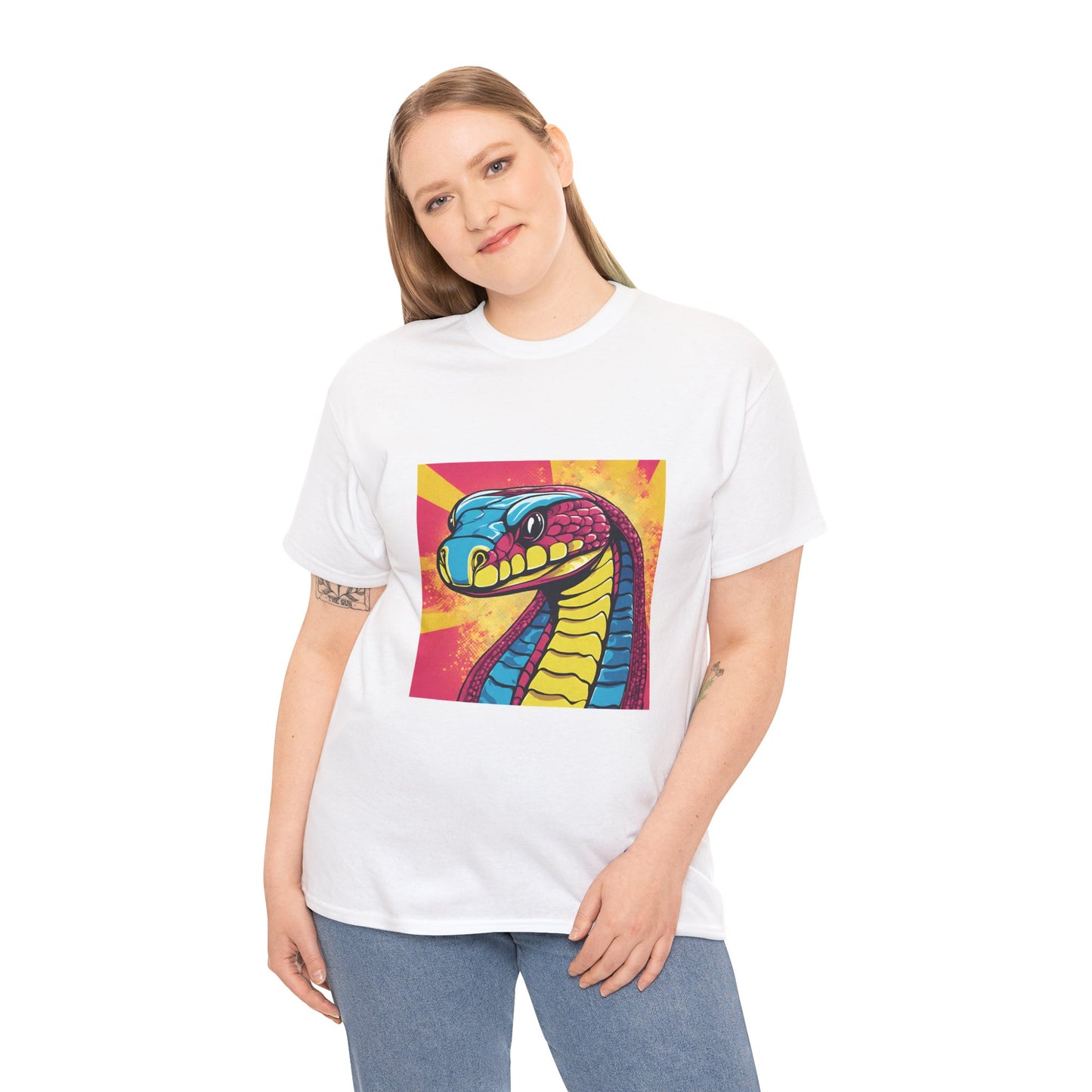 Cobra Snake Pop Art - Flashlander Gym Shirt