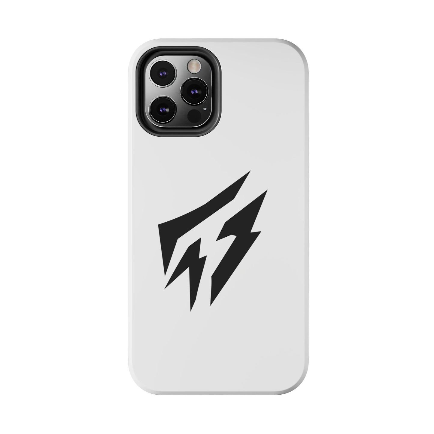 Flashlander Thunders Tough Phone Cases for all Iphone and Samsung Galaxy White