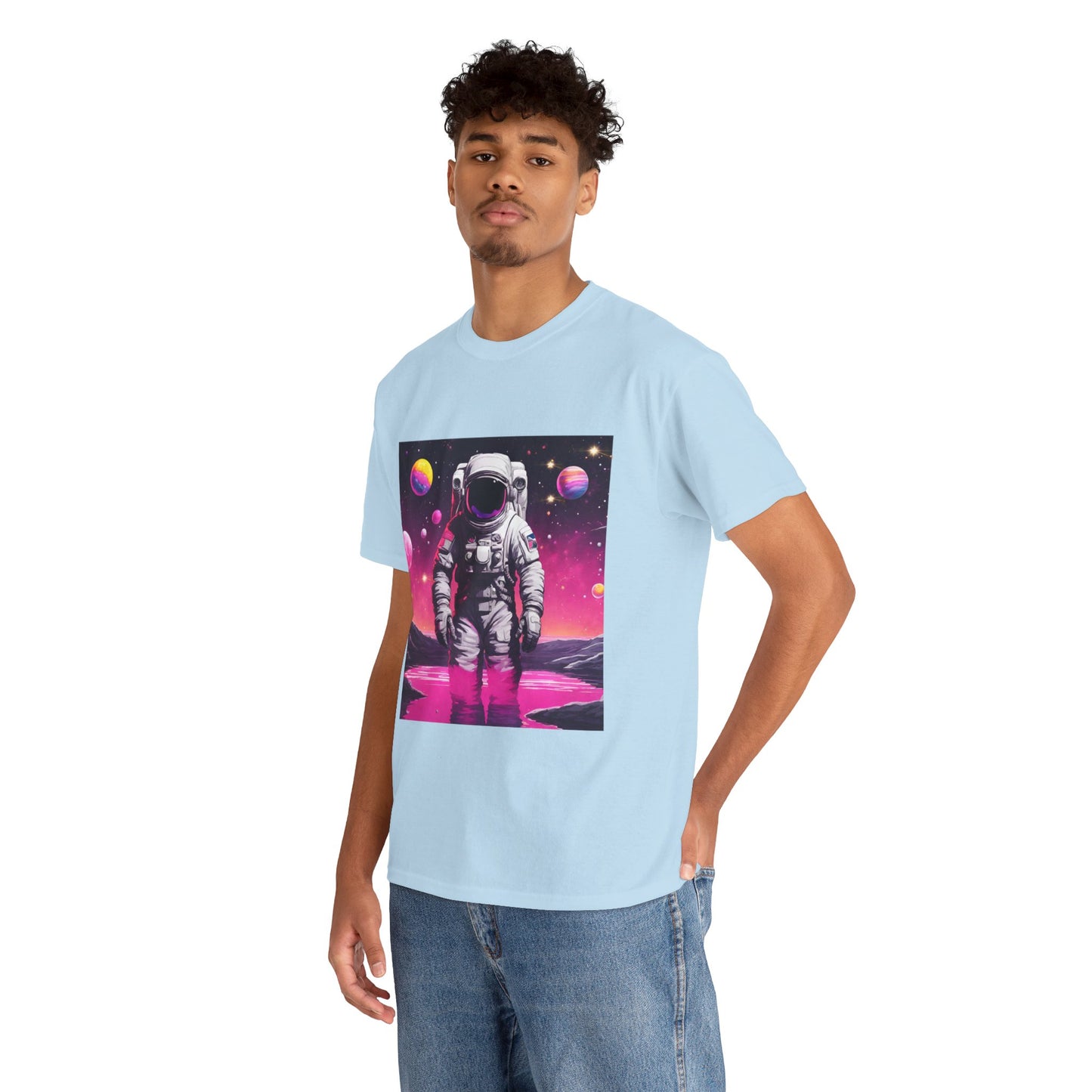 Astronaut Exploring New Worlds Flashlander Gym Shirt