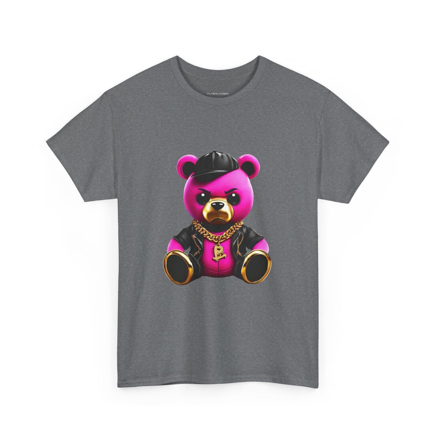 Teddy Bear Hip-Hop Fury Graphic Tee Flashlander