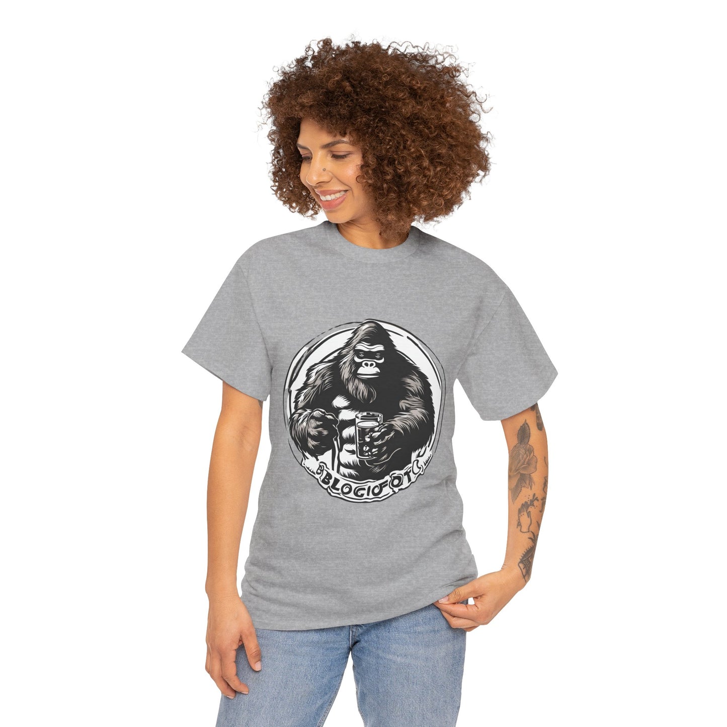 Bigfoot Cheers to Gains! - Sasquatch Flashlander Gym Shirt