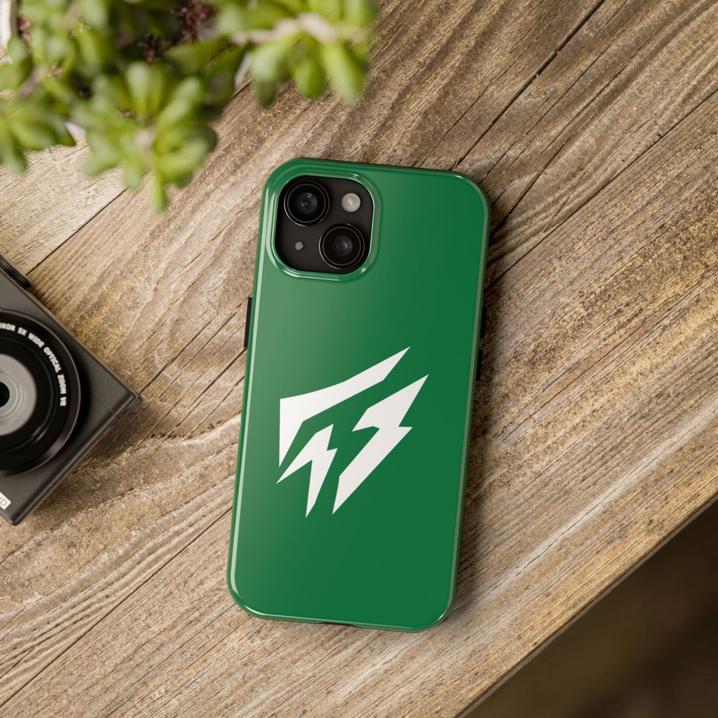 Flashlander Thunders Tough Phone Cases for all Iphone and Samsung Galaxy Dark Green