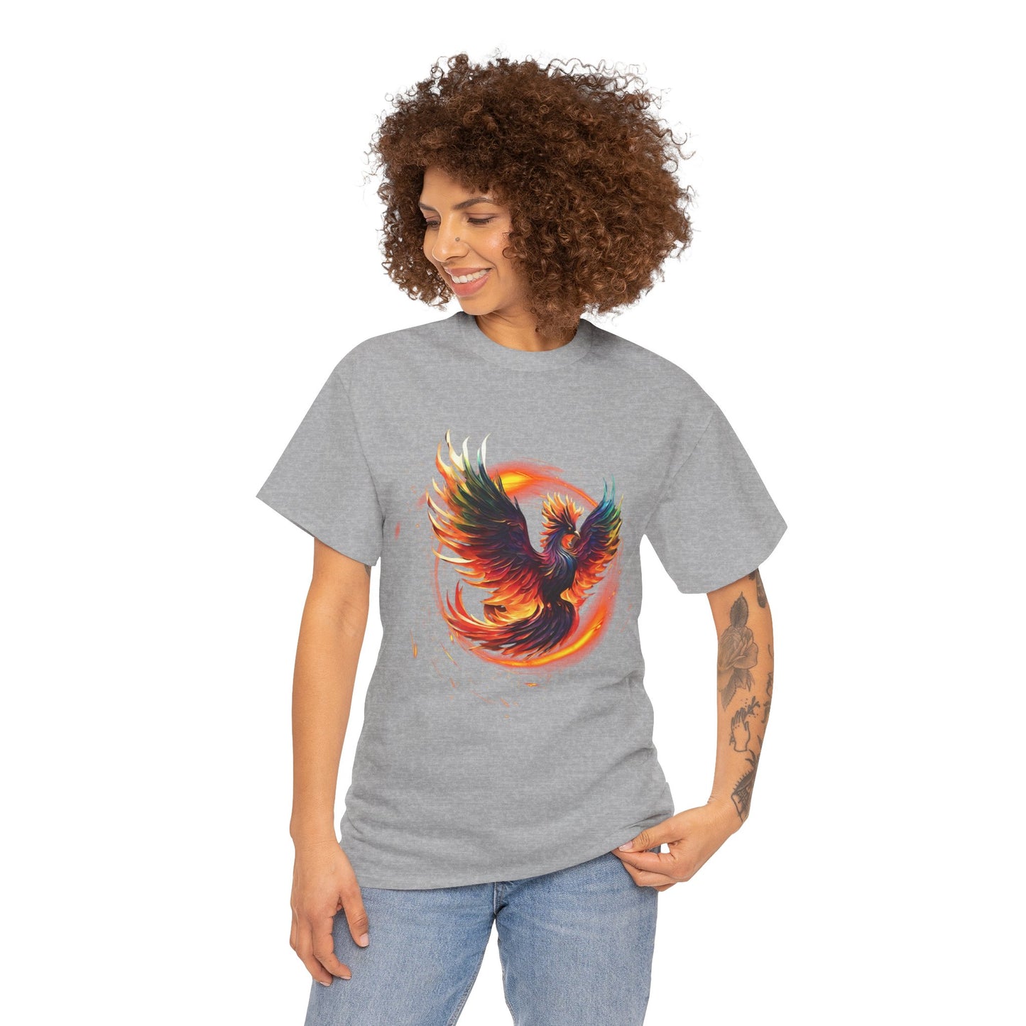 Phoenix Rising from Ashes Flashlander Gym Shirt