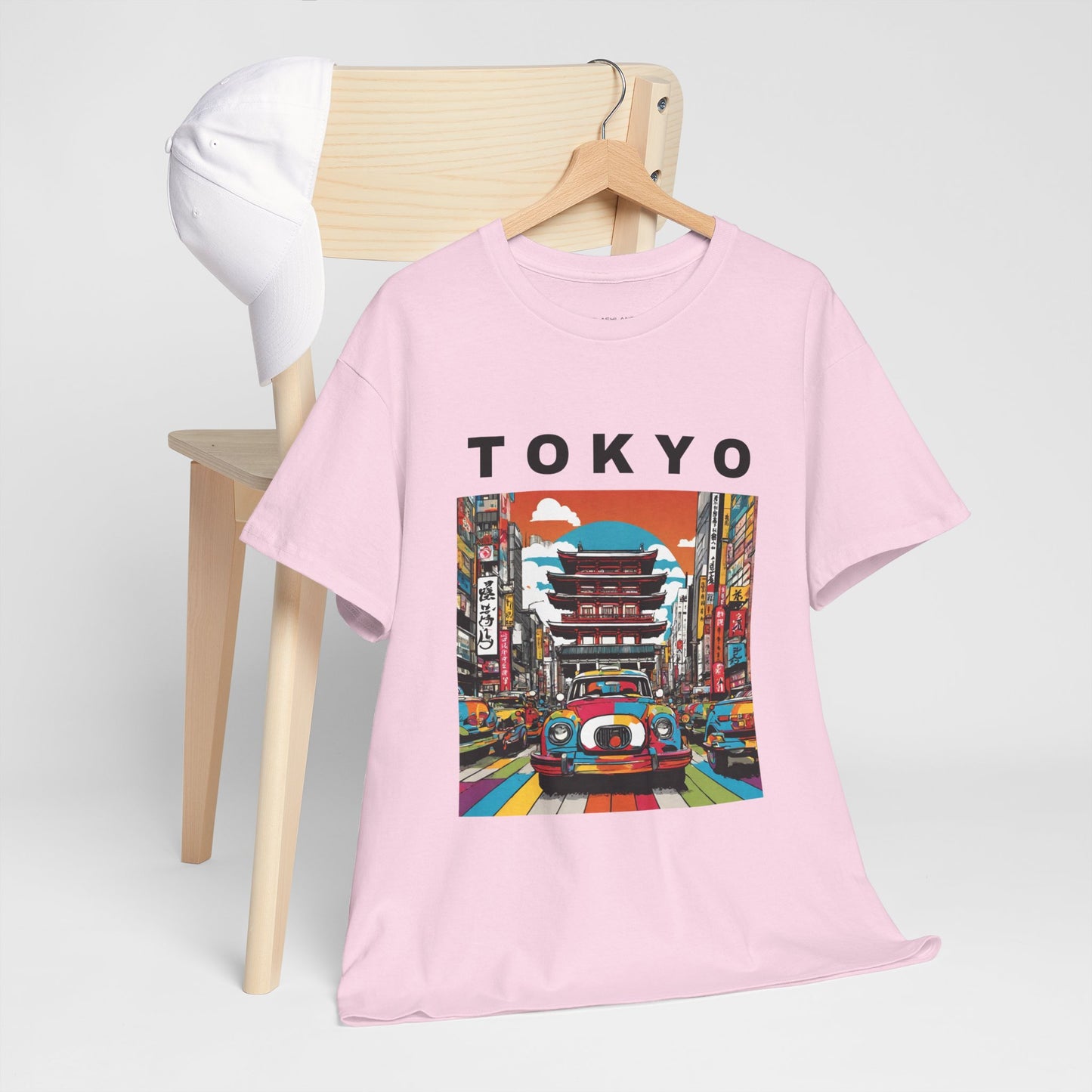 Tokyo Vintage Street Art Pop - Flashlander Gym Shirt