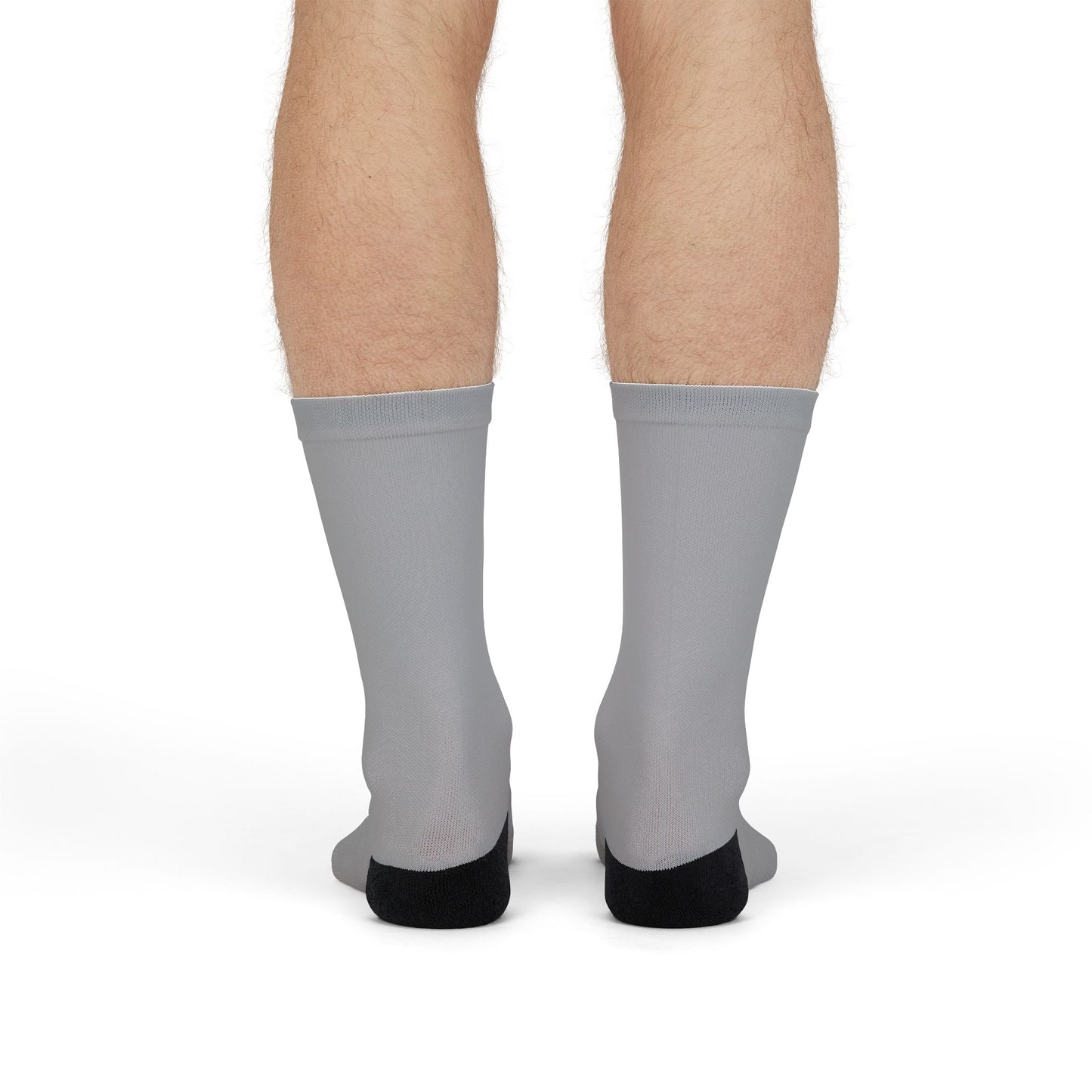 Flashlander Thunder Crew Sports Socks Light Grey