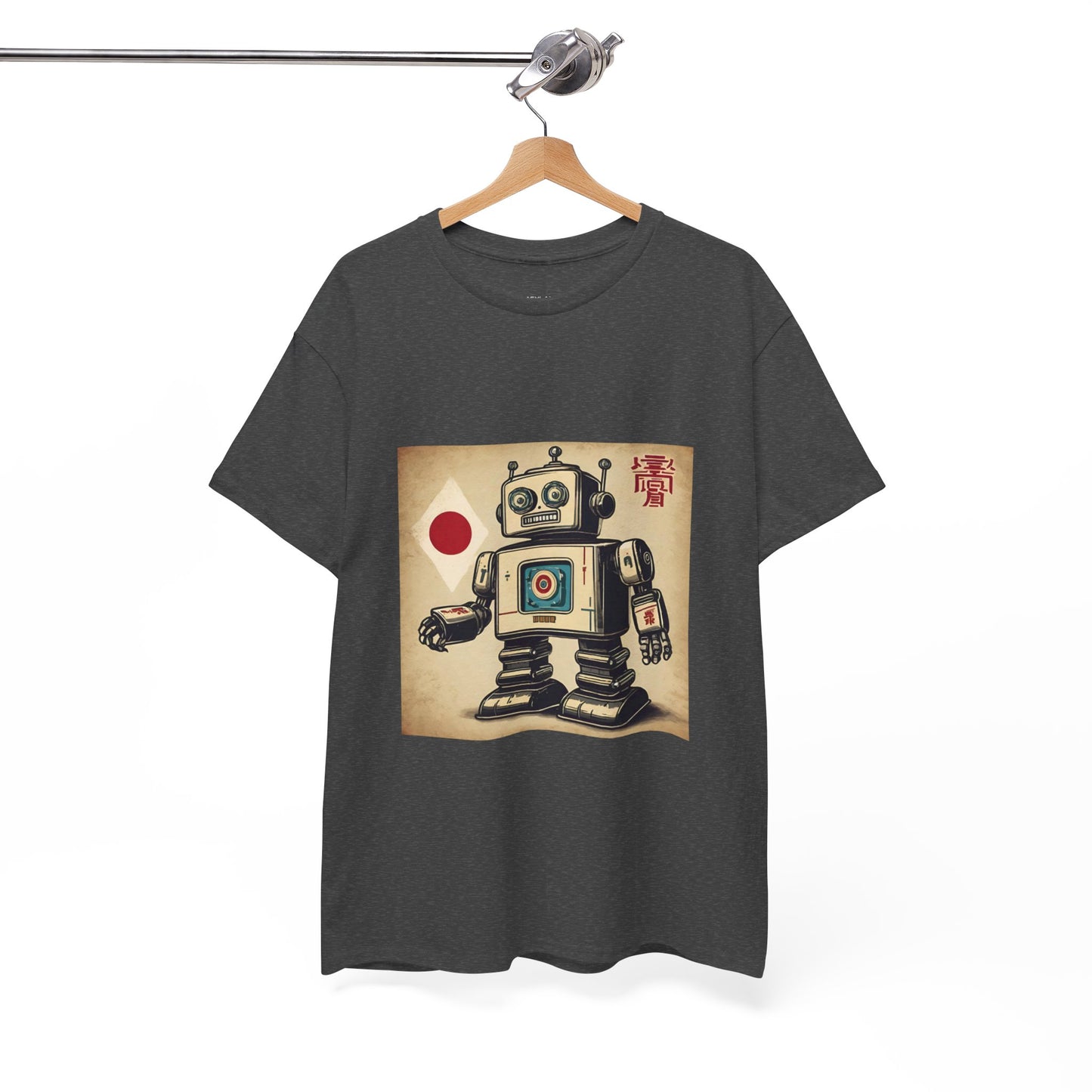 Camiseta deportiva con diseño de robot japonés vintage - Flashlander